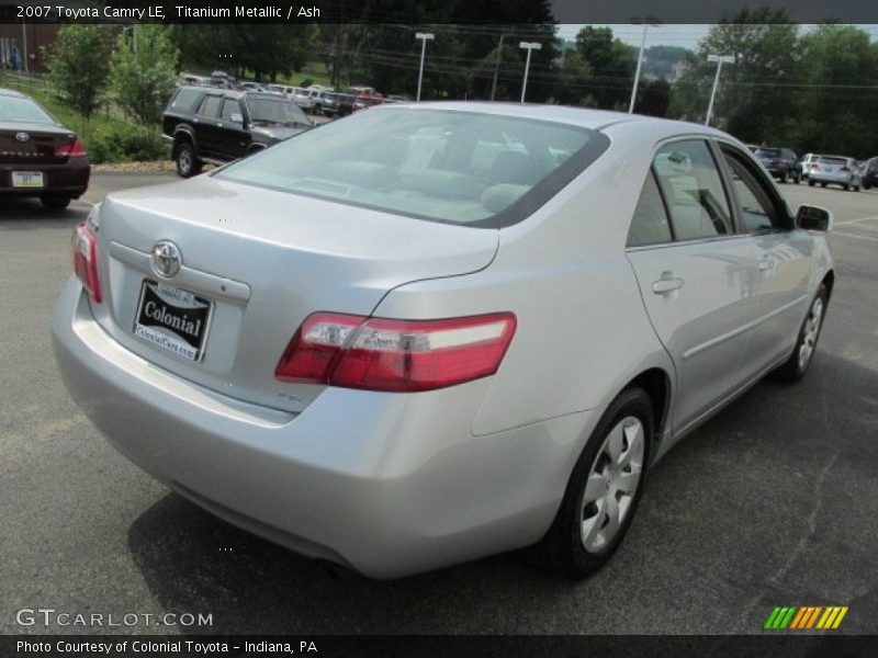 Titanium Metallic / Ash 2007 Toyota Camry LE