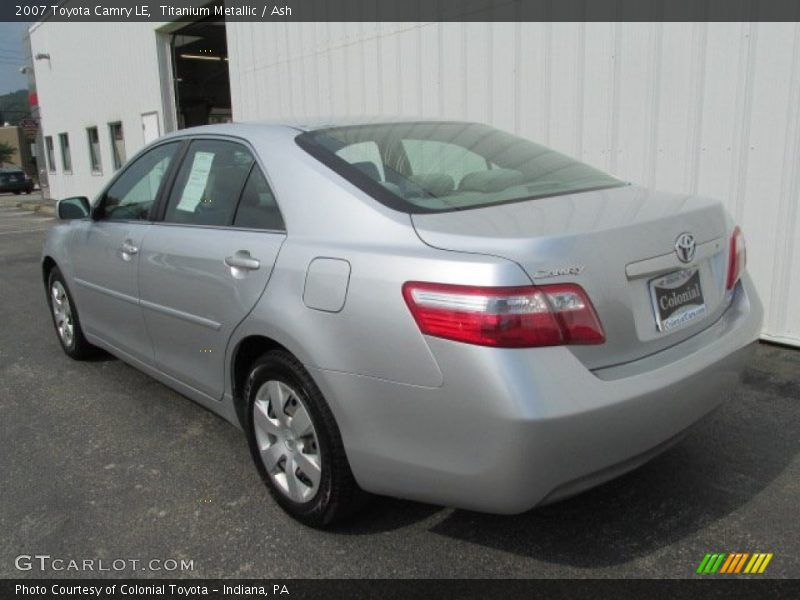 Titanium Metallic / Ash 2007 Toyota Camry LE