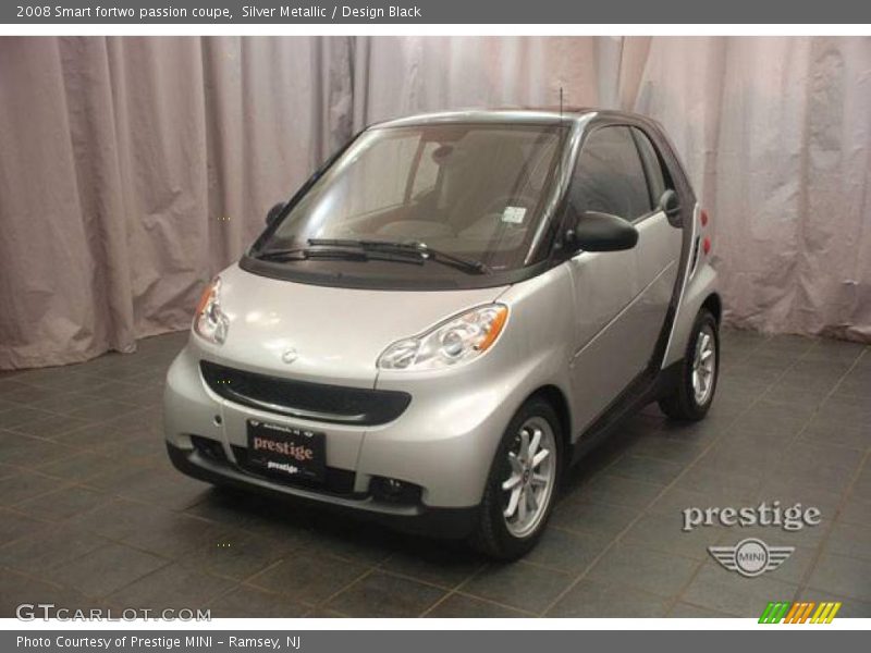 Silver Metallic / Design Black 2008 Smart fortwo passion coupe
