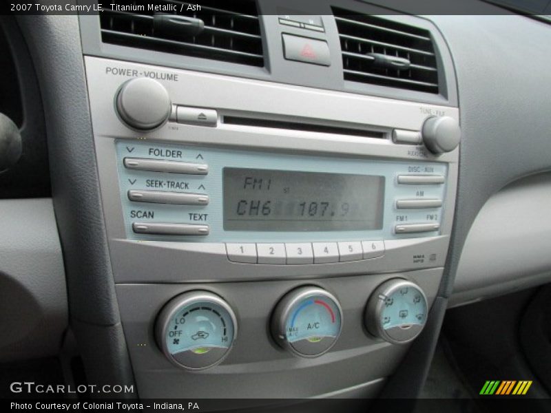 Titanium Metallic / Ash 2007 Toyota Camry LE