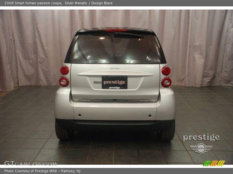 Silver Metallic / Design Black 2008 Smart fortwo passion coupe