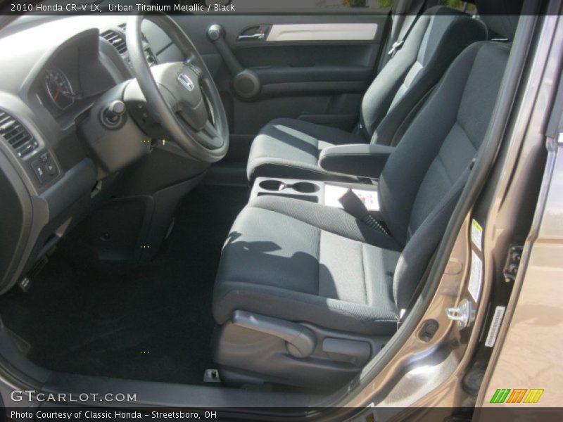 Urban Titanium Metallic / Black 2010 Honda CR-V LX