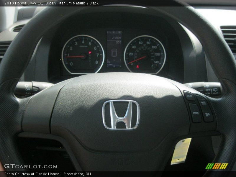 Urban Titanium Metallic / Black 2010 Honda CR-V LX
