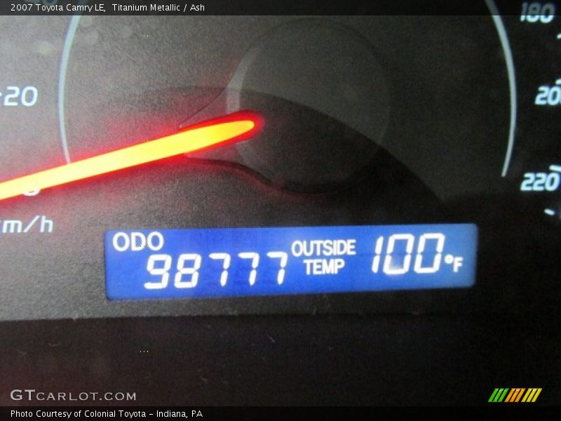 Titanium Metallic / Ash 2007 Toyota Camry LE