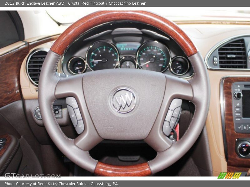  2013 Enclave Leather AWD Steering Wheel