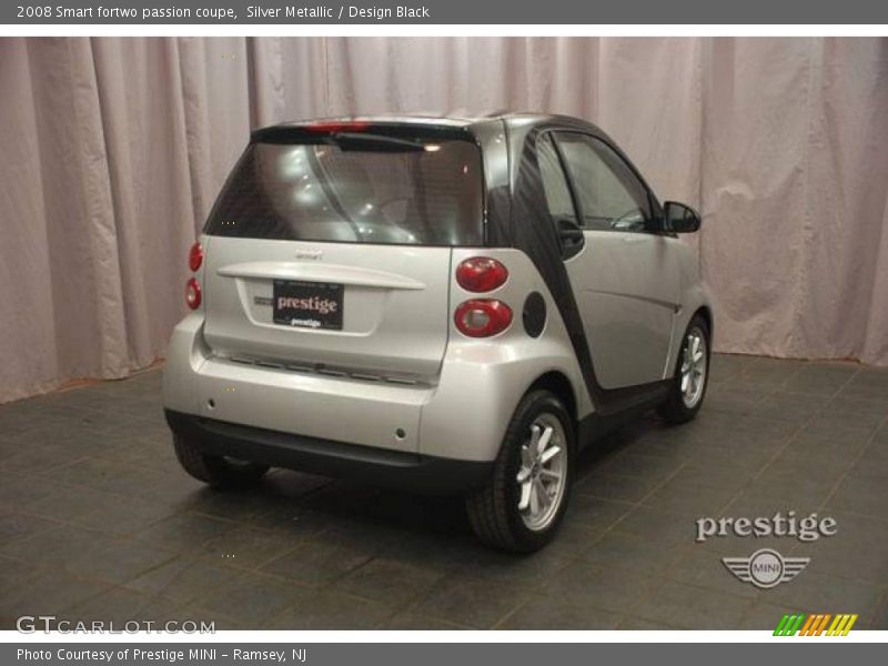 Silver Metallic / Design Black 2008 Smart fortwo passion coupe