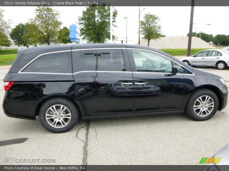 Crystal Black Pearl / Truffle 2013 Honda Odyssey EX-L