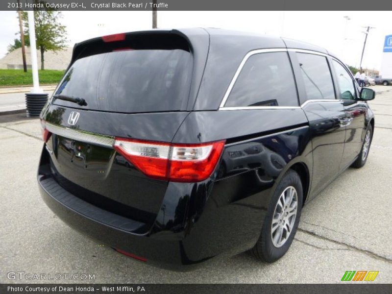 Crystal Black Pearl / Truffle 2013 Honda Odyssey EX-L