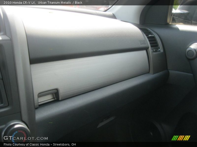 Urban Titanium Metallic / Black 2010 Honda CR-V LX