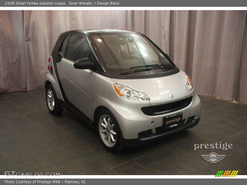 Silver Metallic / Design Black 2008 Smart fortwo passion coupe