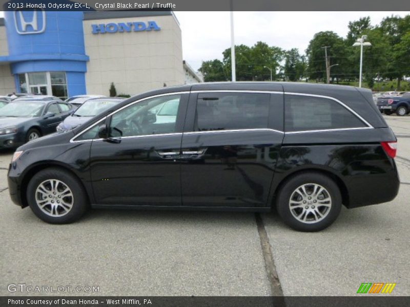 Crystal Black Pearl / Truffle 2013 Honda Odyssey EX-L