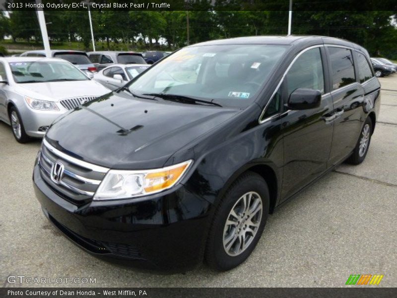 Crystal Black Pearl / Truffle 2013 Honda Odyssey EX-L
