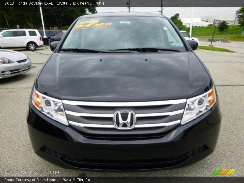 Crystal Black Pearl / Truffle 2013 Honda Odyssey EX-L