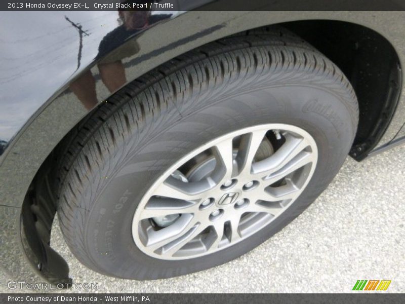 Crystal Black Pearl / Truffle 2013 Honda Odyssey EX-L