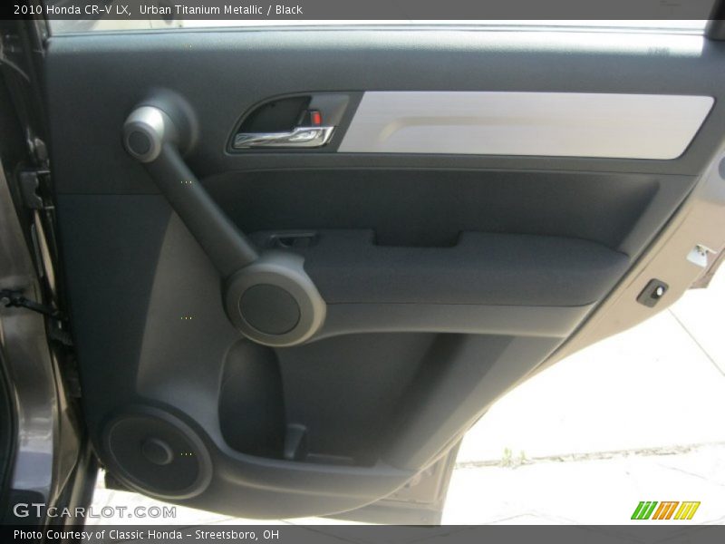 Urban Titanium Metallic / Black 2010 Honda CR-V LX