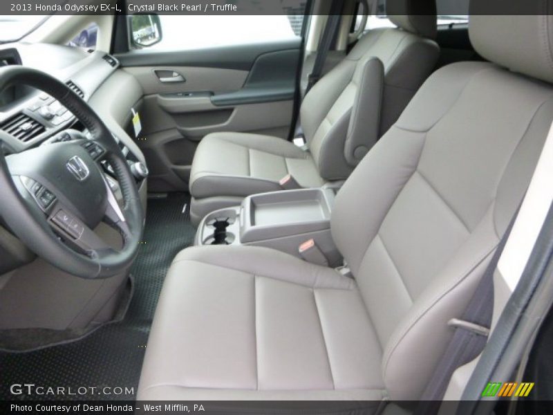 Crystal Black Pearl / Truffle 2013 Honda Odyssey EX-L
