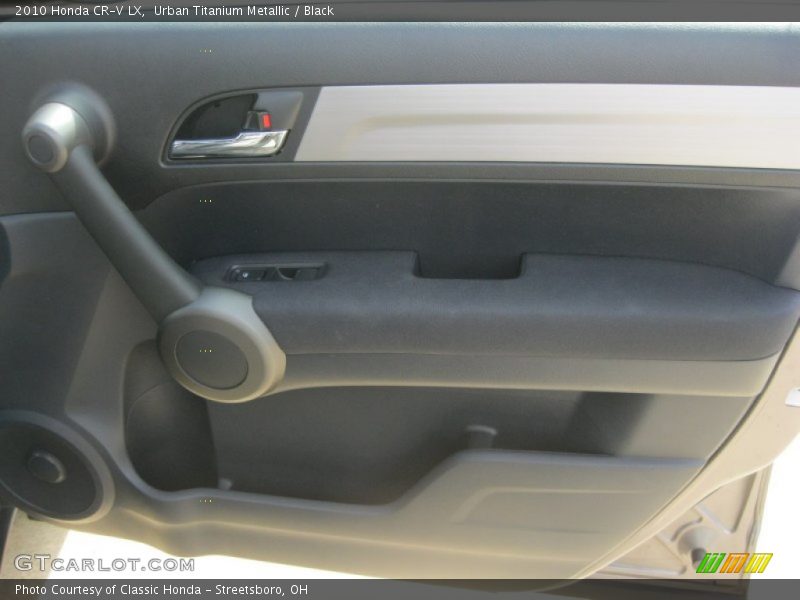 Urban Titanium Metallic / Black 2010 Honda CR-V LX
