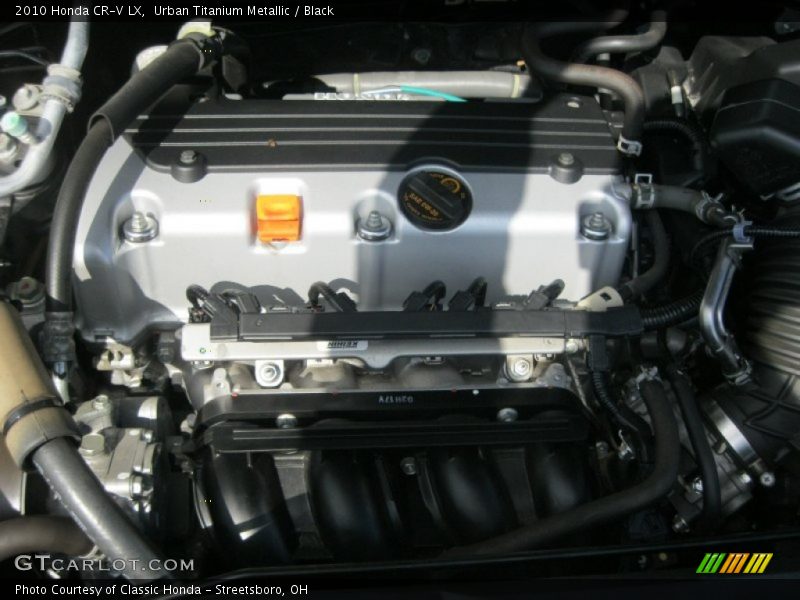 Urban Titanium Metallic / Black 2010 Honda CR-V LX