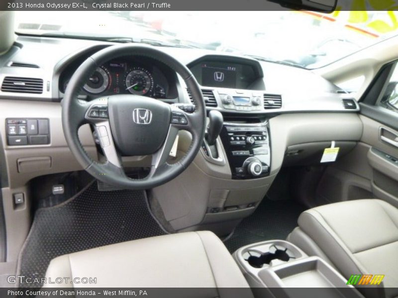 Crystal Black Pearl / Truffle 2013 Honda Odyssey EX-L