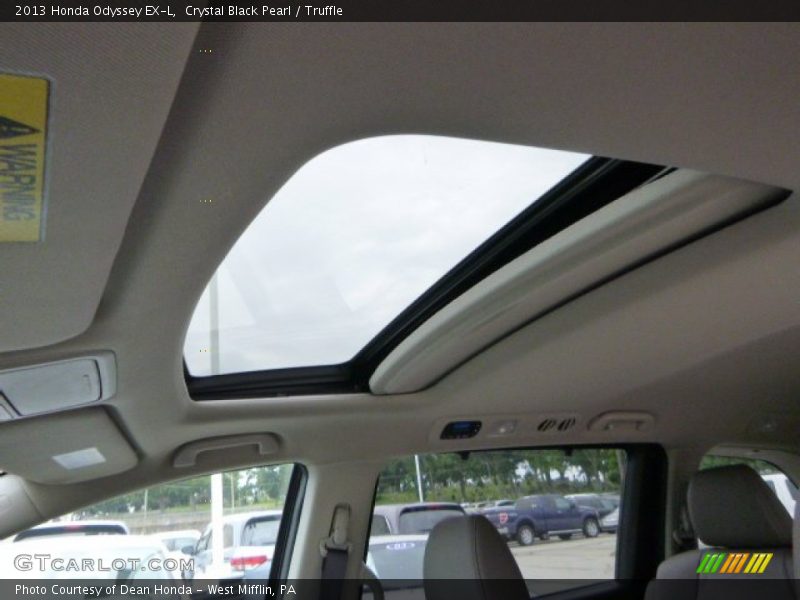 Crystal Black Pearl / Truffle 2013 Honda Odyssey EX-L
