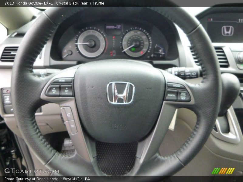 Crystal Black Pearl / Truffle 2013 Honda Odyssey EX-L