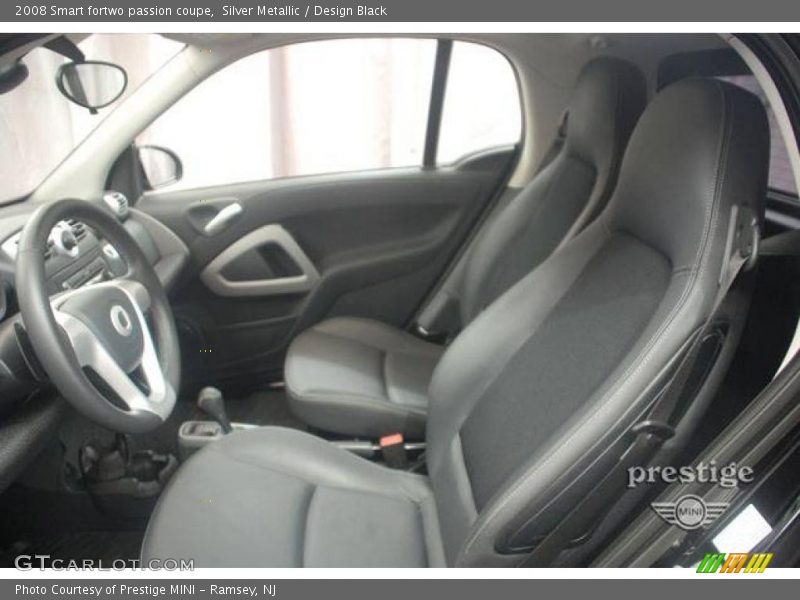 Silver Metallic / Design Black 2008 Smart fortwo passion coupe