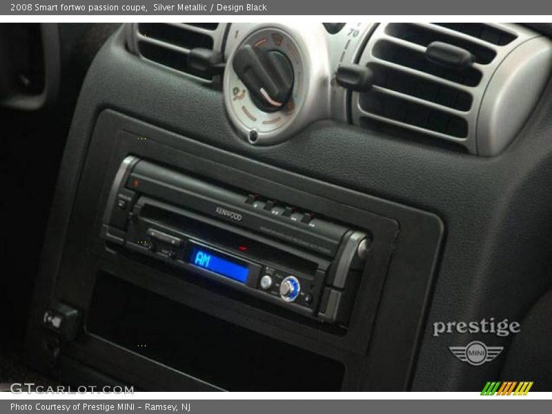 Silver Metallic / Design Black 2008 Smart fortwo passion coupe