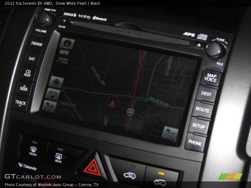 Navigation of 2012 Sorento EX AWD