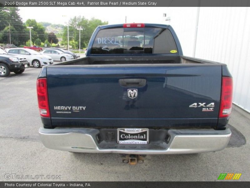 Patriot Blue Pearl / Medium Slate Gray 2006 Dodge Ram 2500 SLT Mega Cab 4x4