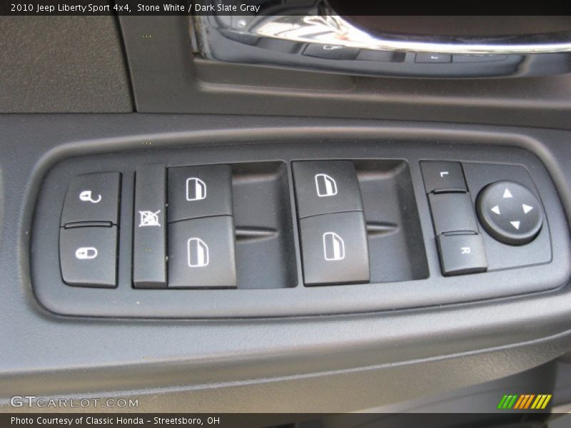 Stone White / Dark Slate Gray 2010 Jeep Liberty Sport 4x4