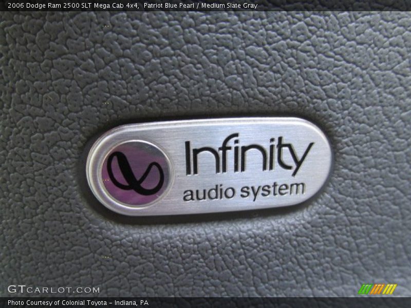 Patriot Blue Pearl / Medium Slate Gray 2006 Dodge Ram 2500 SLT Mega Cab 4x4