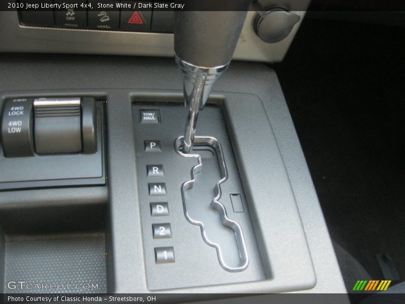 Stone White / Dark Slate Gray 2010 Jeep Liberty Sport 4x4