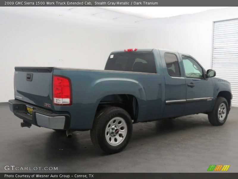 Stealth Gray Metallic / Dark Titanium 2009 GMC Sierra 1500 Work Truck Extended Cab