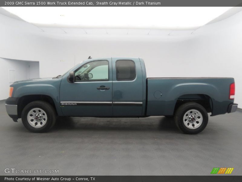  2009 Sierra 1500 Work Truck Extended Cab Stealth Gray Metallic
