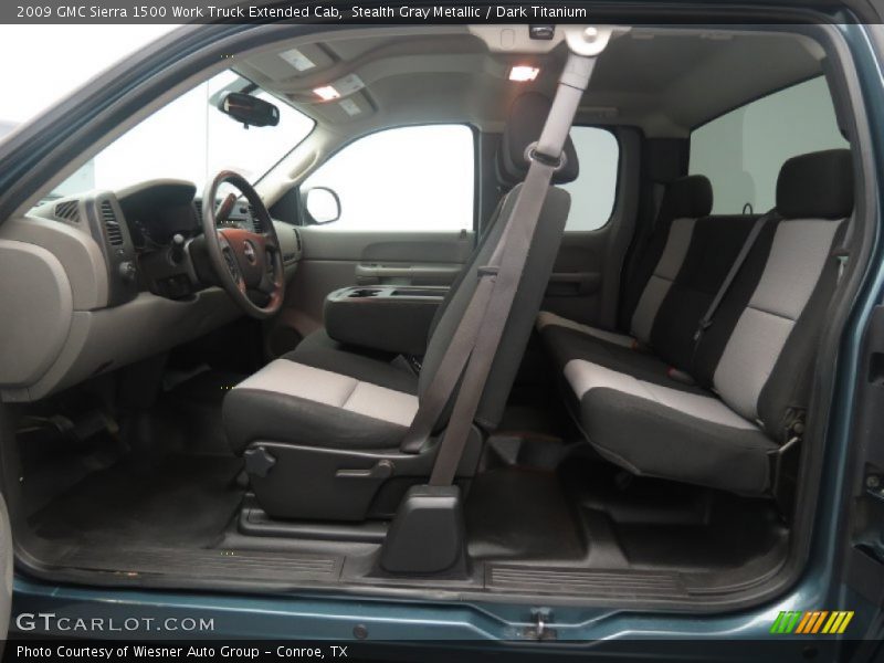  2009 Sierra 1500 Work Truck Extended Cab Dark Titanium Interior