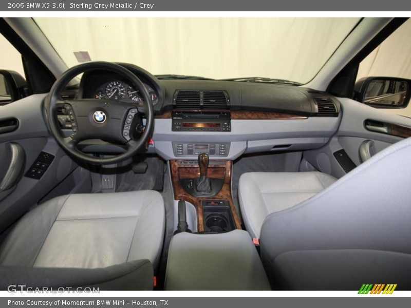 Sterling Grey Metallic / Grey 2006 BMW X5 3.0i