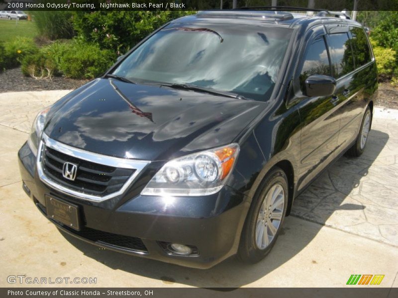 Nighthawk Black Pearl / Black 2008 Honda Odyssey Touring