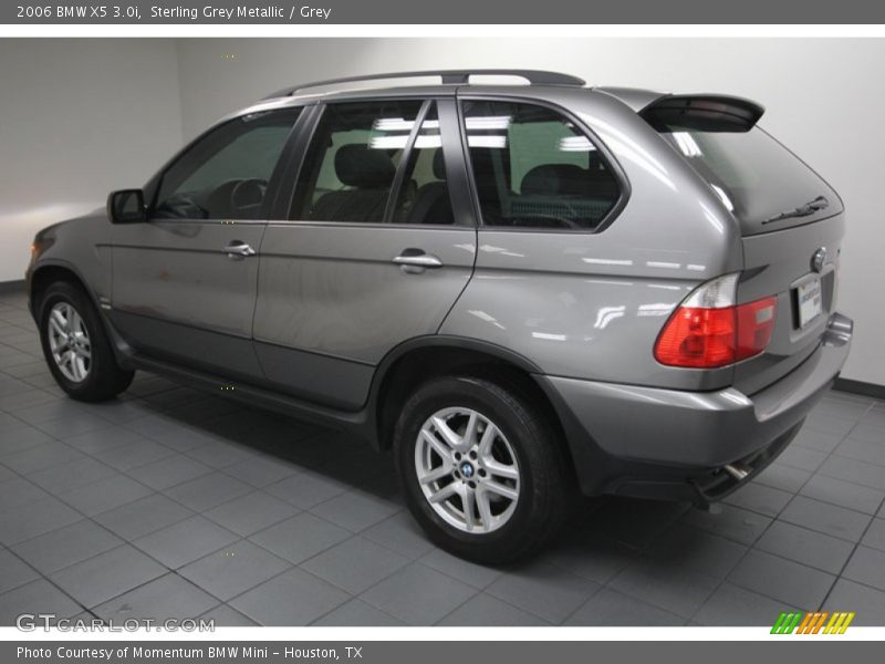 Sterling Grey Metallic / Grey 2006 BMW X5 3.0i
