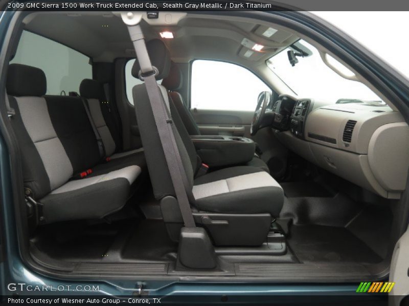  2009 Sierra 1500 Work Truck Extended Cab Dark Titanium Interior