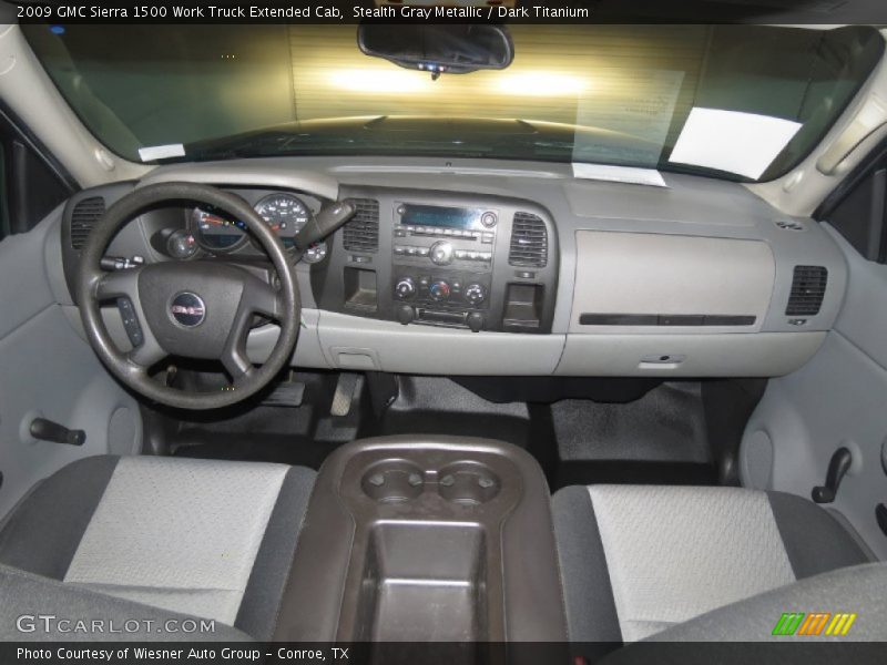 Dashboard of 2009 Sierra 1500 Work Truck Extended Cab