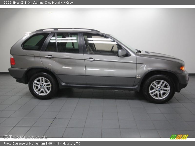 Sterling Grey Metallic / Grey 2006 BMW X5 3.0i