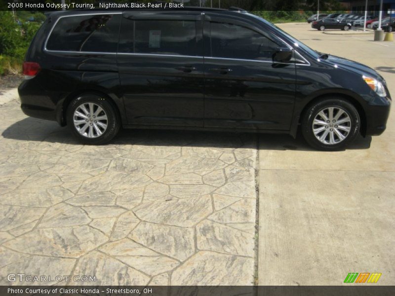 Nighthawk Black Pearl / Black 2008 Honda Odyssey Touring