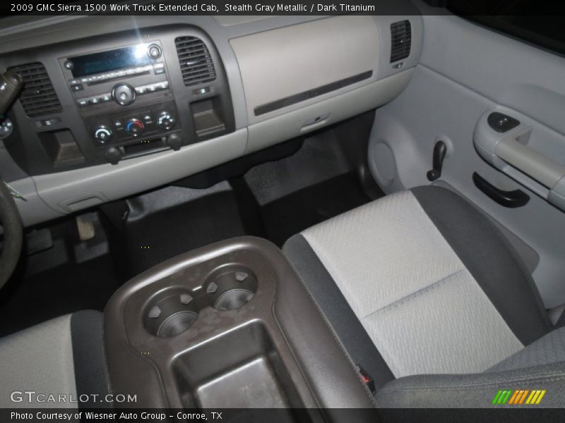 Stealth Gray Metallic / Dark Titanium 2009 GMC Sierra 1500 Work Truck Extended Cab