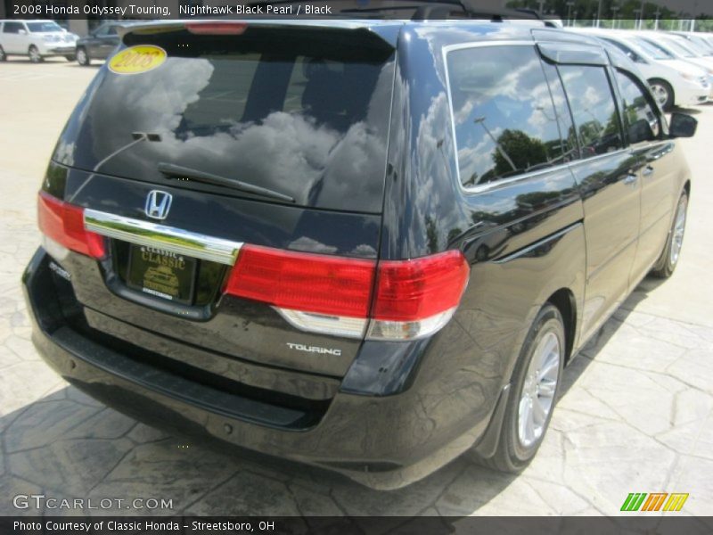 Nighthawk Black Pearl / Black 2008 Honda Odyssey Touring
