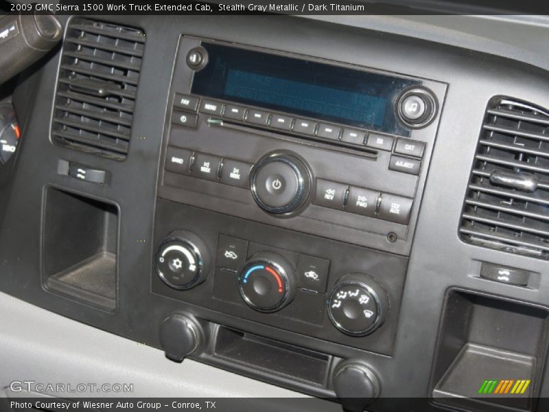 Stealth Gray Metallic / Dark Titanium 2009 GMC Sierra 1500 Work Truck Extended Cab