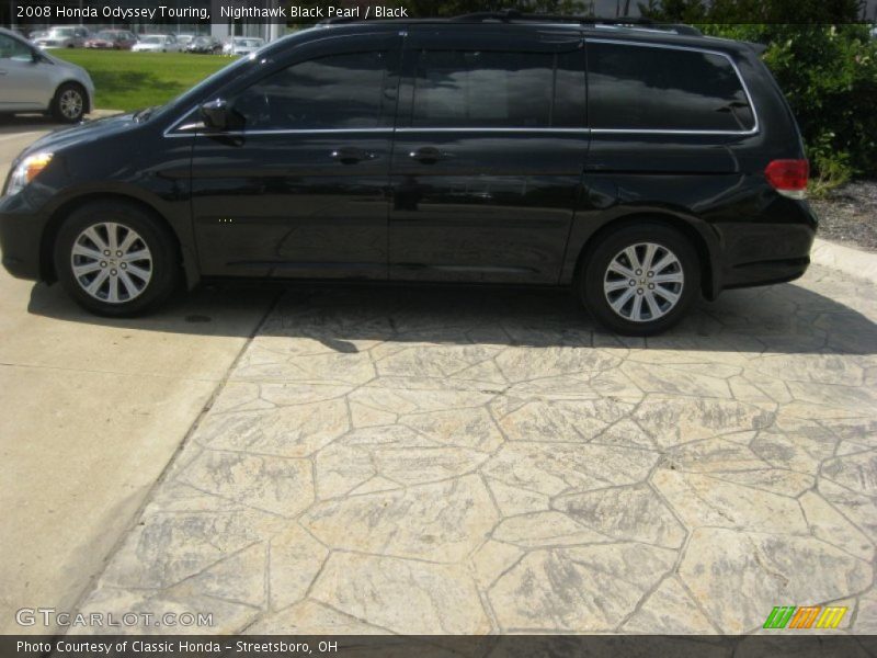 Nighthawk Black Pearl / Black 2008 Honda Odyssey Touring