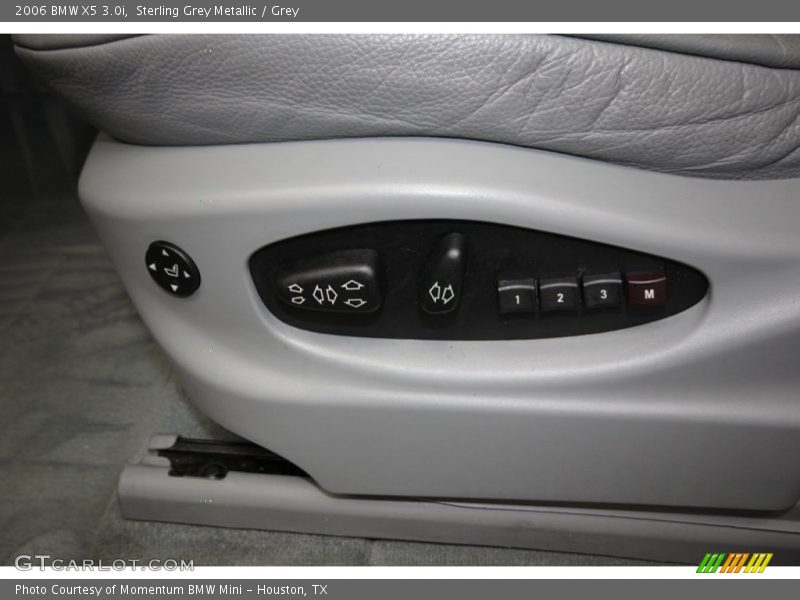 Sterling Grey Metallic / Grey 2006 BMW X5 3.0i