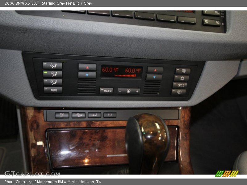 Sterling Grey Metallic / Grey 2006 BMW X5 3.0i