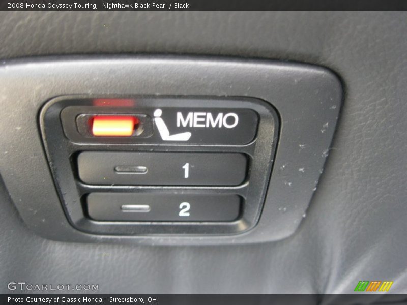 Nighthawk Black Pearl / Black 2008 Honda Odyssey Touring
