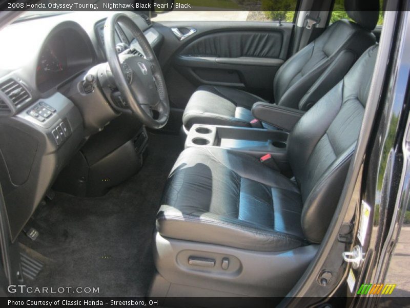 Nighthawk Black Pearl / Black 2008 Honda Odyssey Touring
